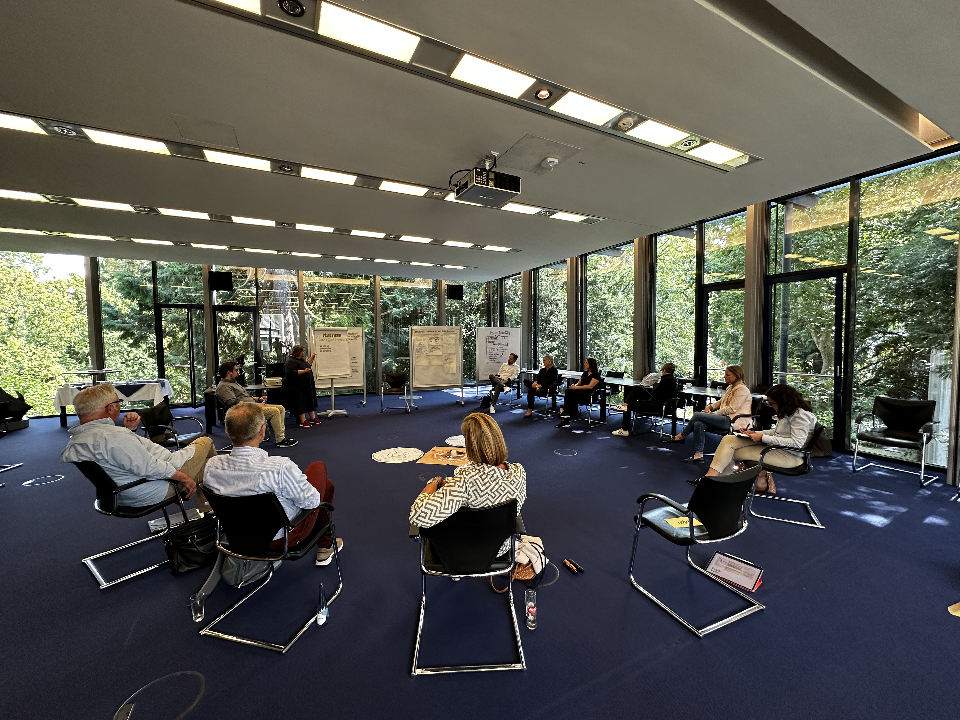 Pilotgruppenarbeit beim Energieversorger